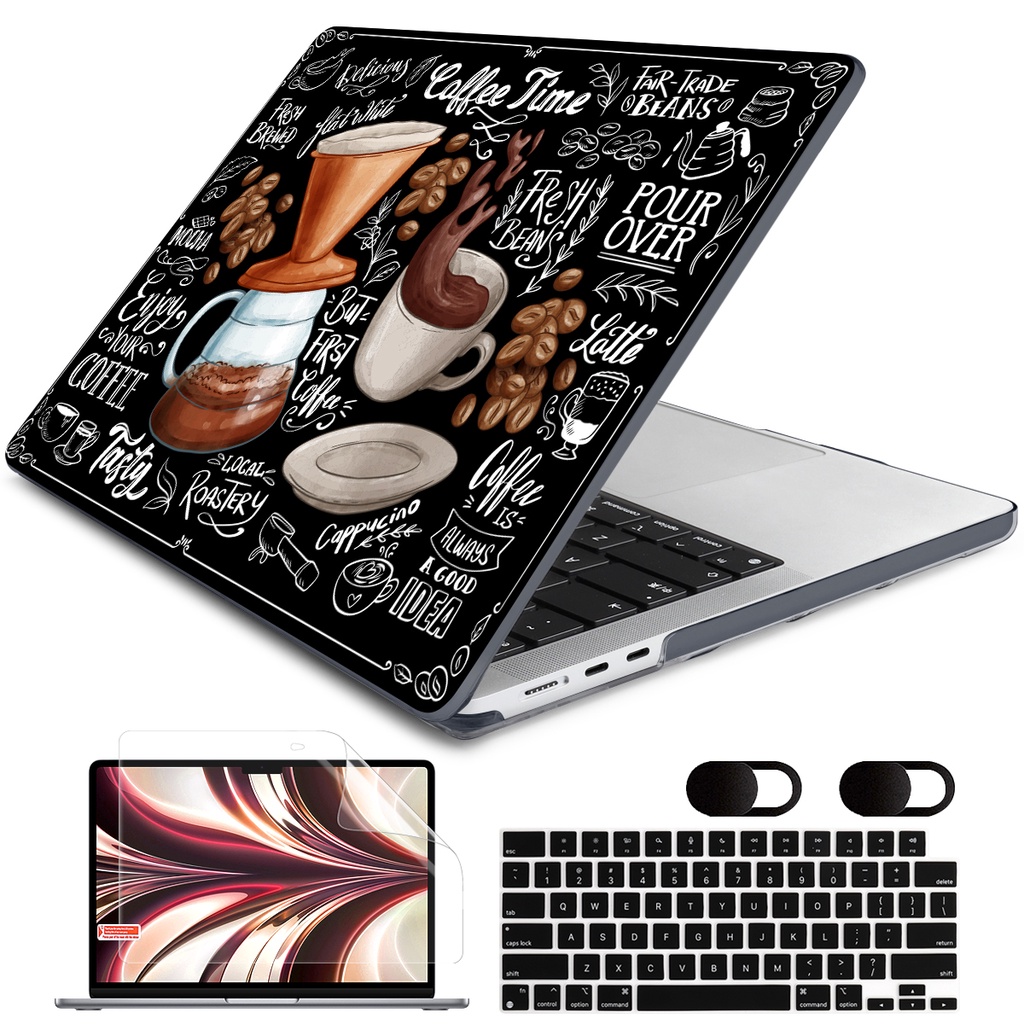 (All Models)Hard Case For MacBook Pro Air M2 M1 2022 2020 A2681 A2338