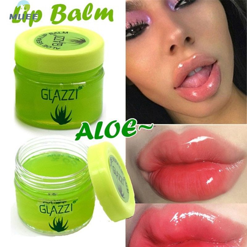 【Ready Stock】 Aloe Vera Lip Care Dryness Soothing Gel Hydrating
