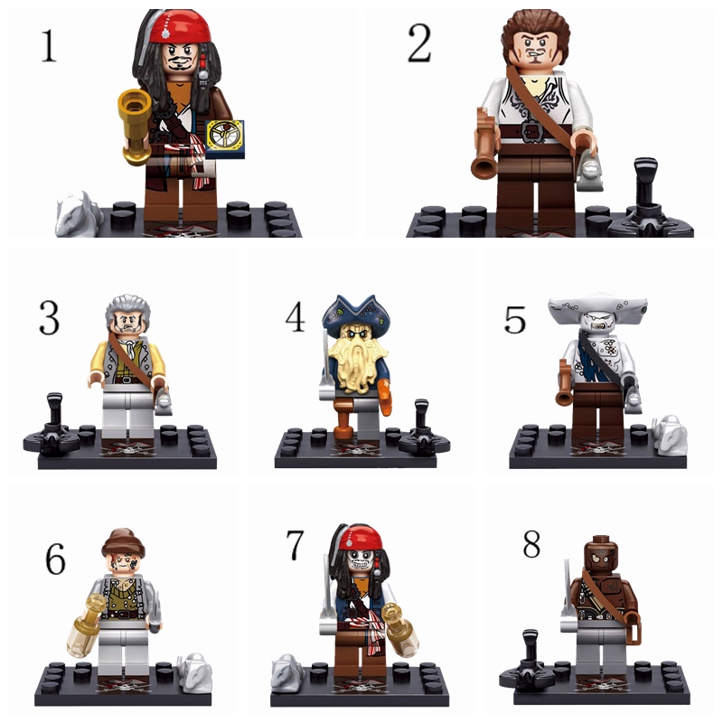 lego pirates of the caribbean figures