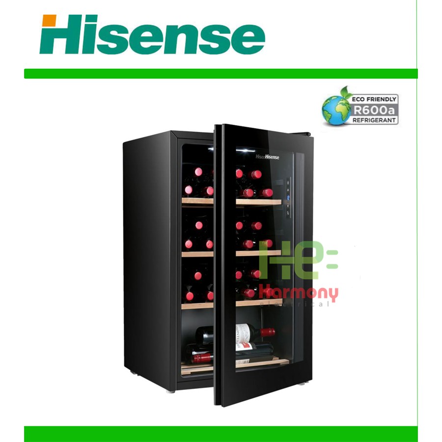 New Hisense 110L Wine Chiller RW30N4ATB (30 Bottles) Shopee Malaysia