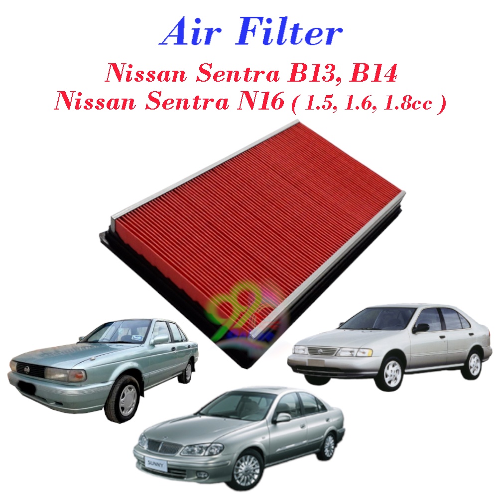 Air Filter Nissan Sentra B13 B14 N16 Shopee Malaysia