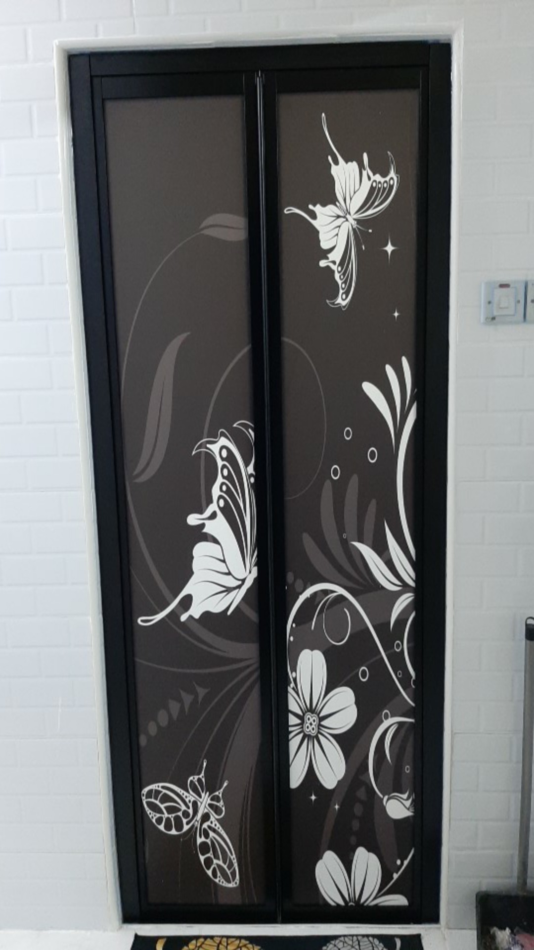 Pintu Lipat untuk Tandas Bifold Toilet Door Pintu Tandas Pintu Lipat untuk Tandas Bifold Toilet Door Pintu Tandas