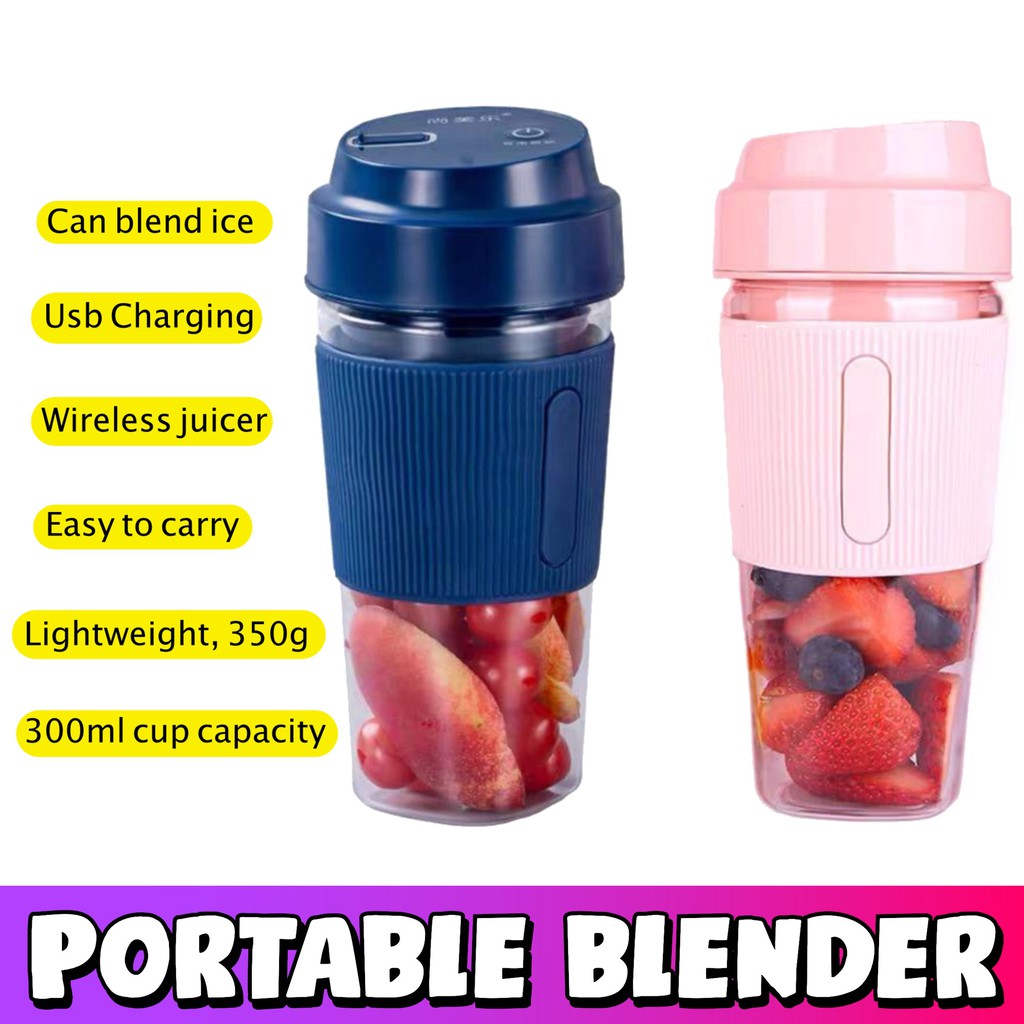 USB Portable Electric Fruit Juicer Cup Bottle Mixer Rechargeable Juice