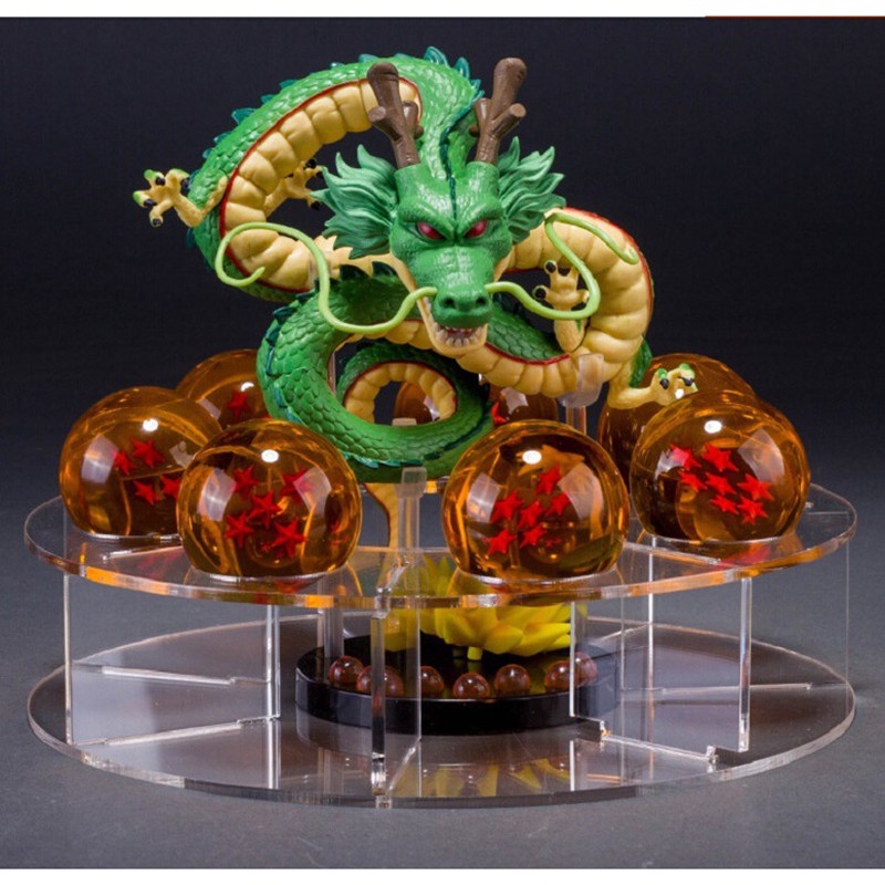 Shenron / 7pcs / Set Stand Holder Display Ball Dragon Ball Acrylic Material for Collection DollFigure Japanese original