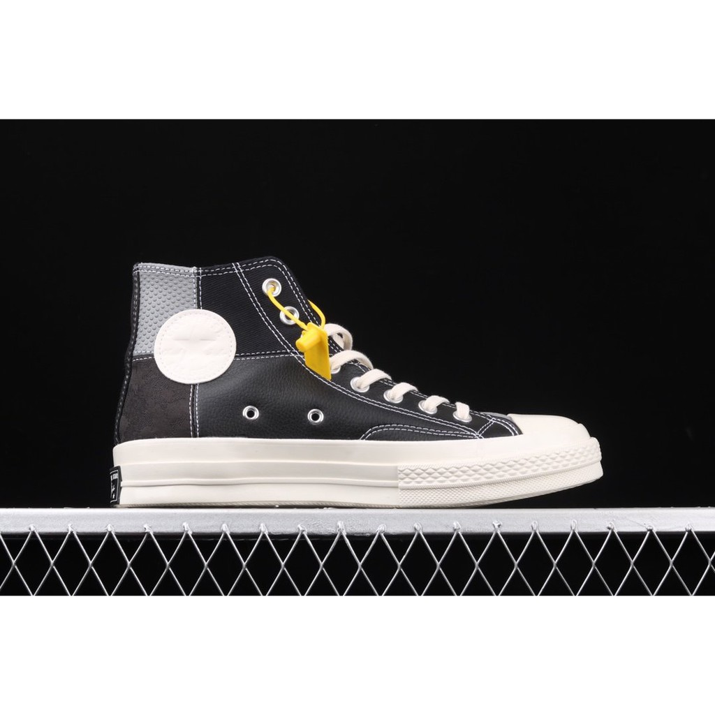 chuck 70 mixed material high top