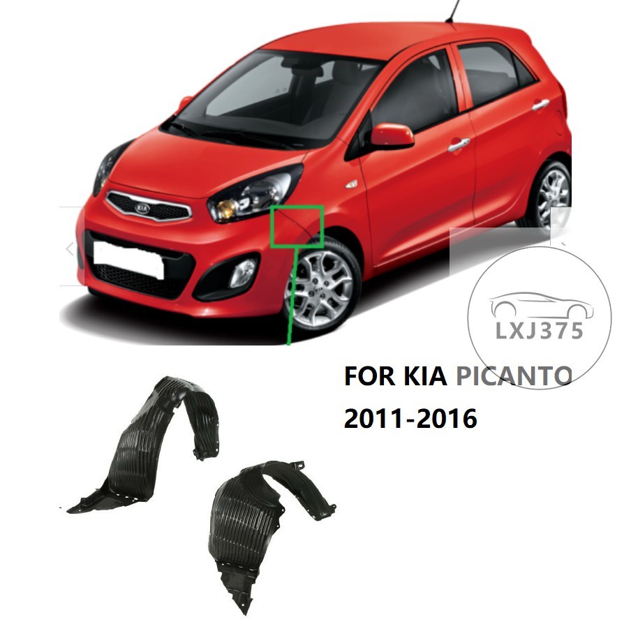 FOR KIA PICANTO 20112016 Front Fender Liner Front Fender Liner Front