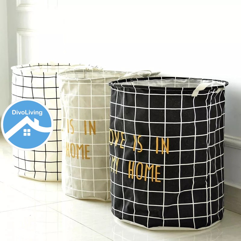 Cloth Basket Toy Basket Large Capacity Waterproof Folding 
