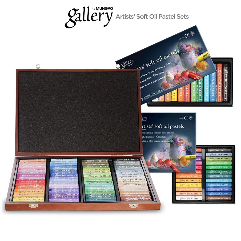 Korea Mungyo Gallery Oil Pastel 72 Colors Exquisite Wooden Box Expert Oily Pastel Oil Crayon ...