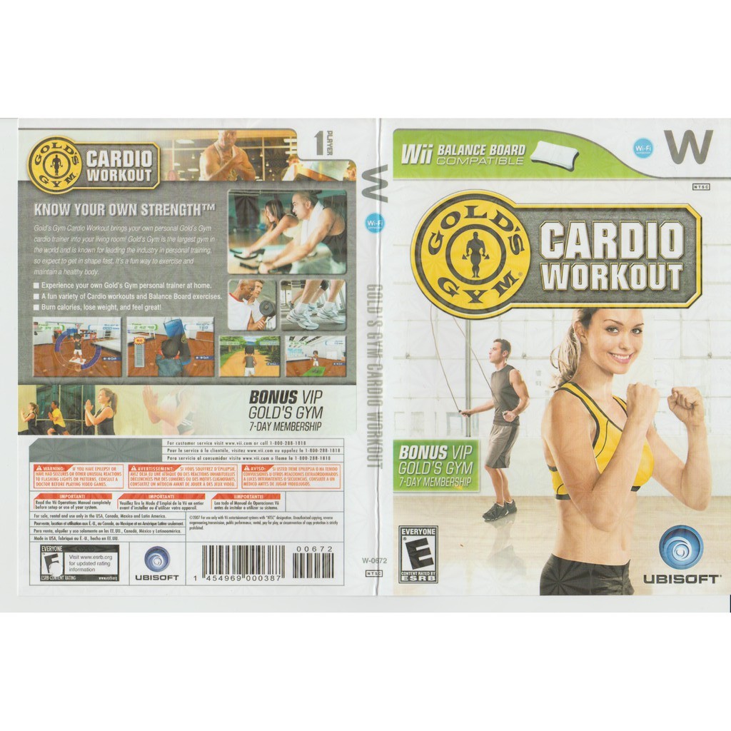 23 Fun Golds gym wii cardio workout review for ABS