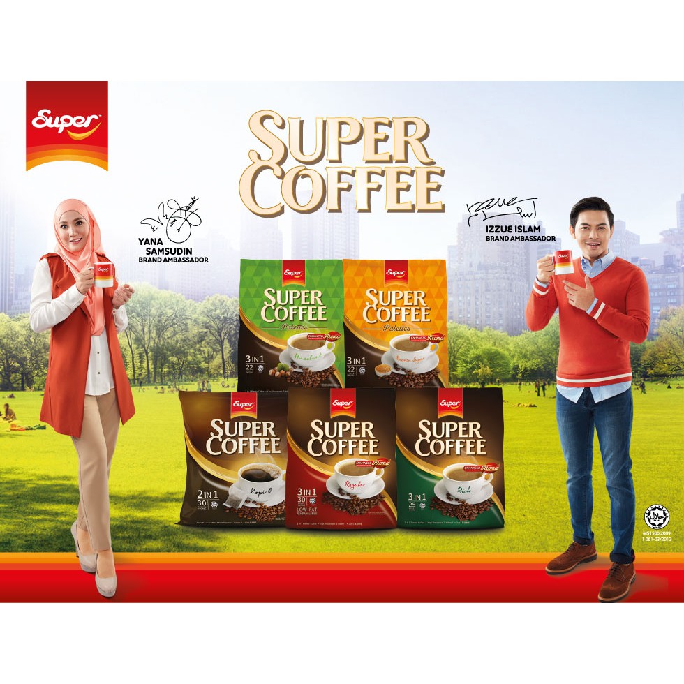 Image result for Super Coffee 3 in 1 Regular (28 Sachets x 2 Packs) IMAGES SHOPEE