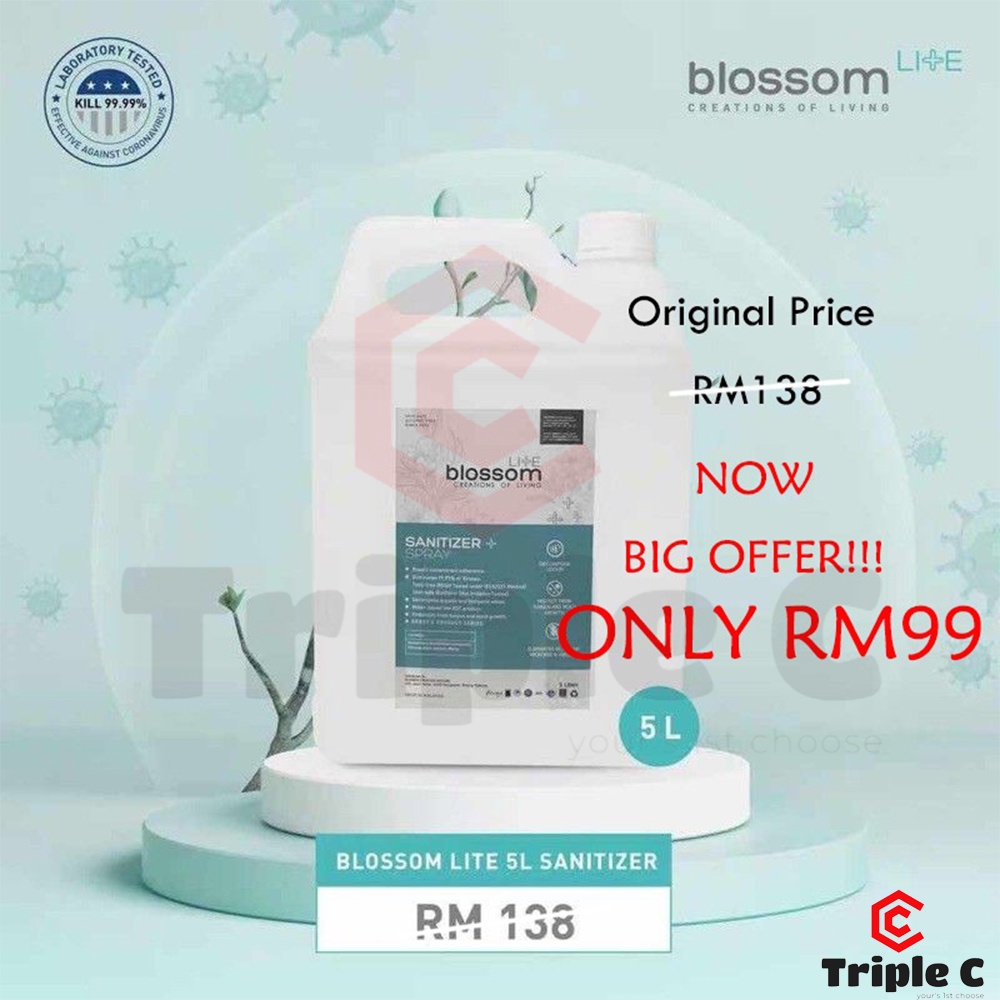 [Triple C] Blossom Sanitizer Spray Hand Sanitizer Hand Sanitizer Spray