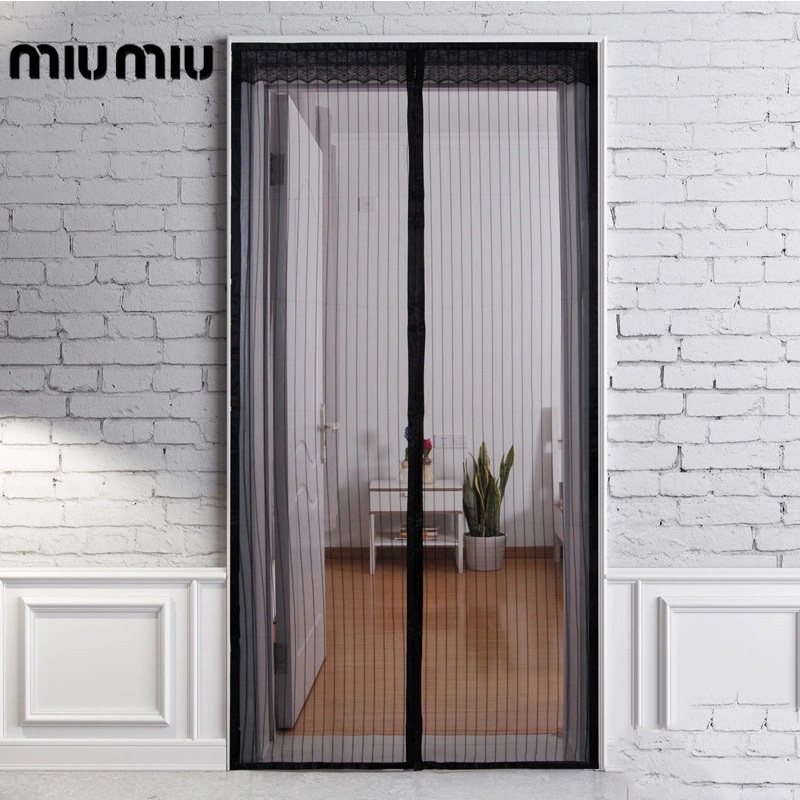 Miu Door Curtain Mosquito Curtain Velcro Screen Door