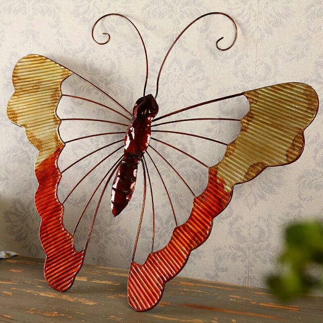 Vintage Butterfly Wall Decor Home Decor Shopee Malaysia