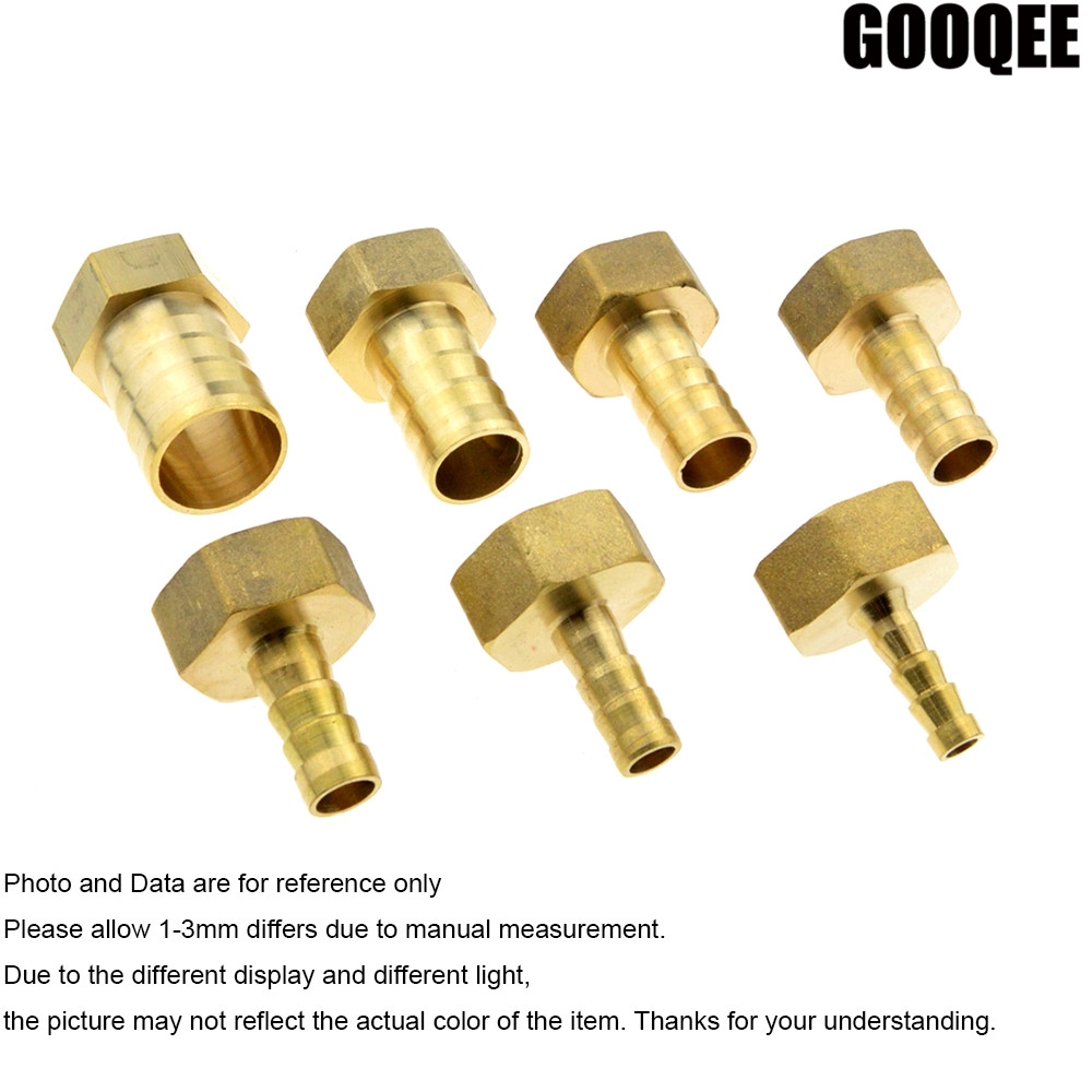 Brass 25mm Hose Barb to 1" PT Male Thread Pneumatic Coupler Connector 