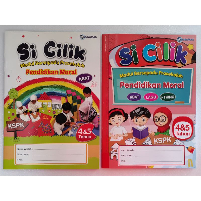 2021 Buku Latihan Si Cilik Modul Bersepadu Prasekolah Pendidikan Moral Kspk Shopee Malaysia