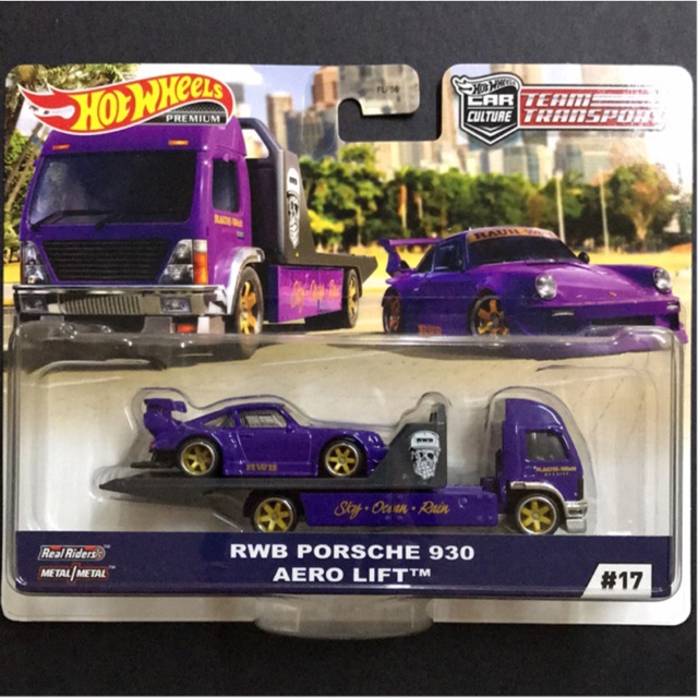 hot wheels team transport porsche