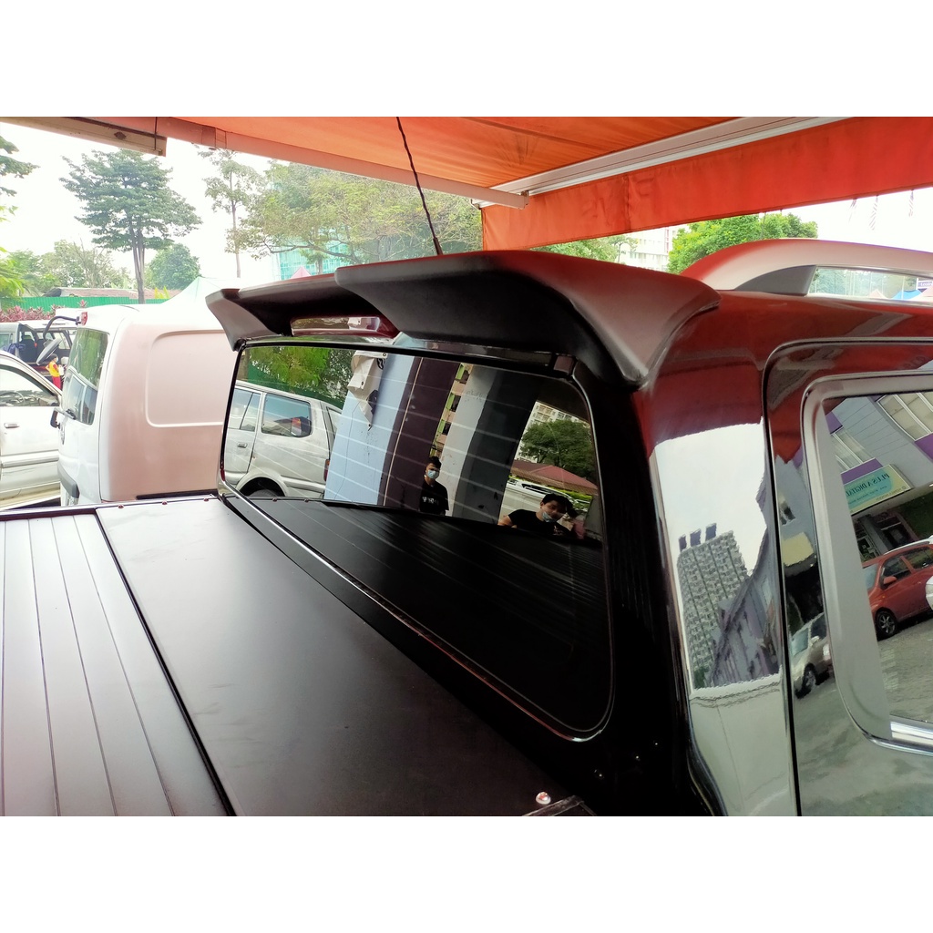 DIY 4x4 spoiler (no drill/tak tebuk) NISSAN NAVARA NP300 2014 2020