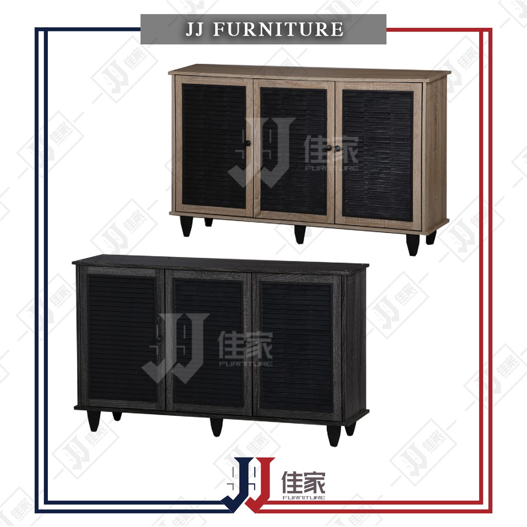 3 Compartments Shoe Cabinet With 3 Doors Shoe Rack Kabinet