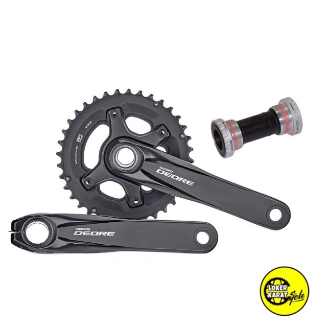 deore crankset 2x10