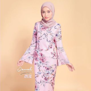  CODE AZA BAJU  KURUNG  MODEN  FISHTAIL PRINTED PREMIUM 