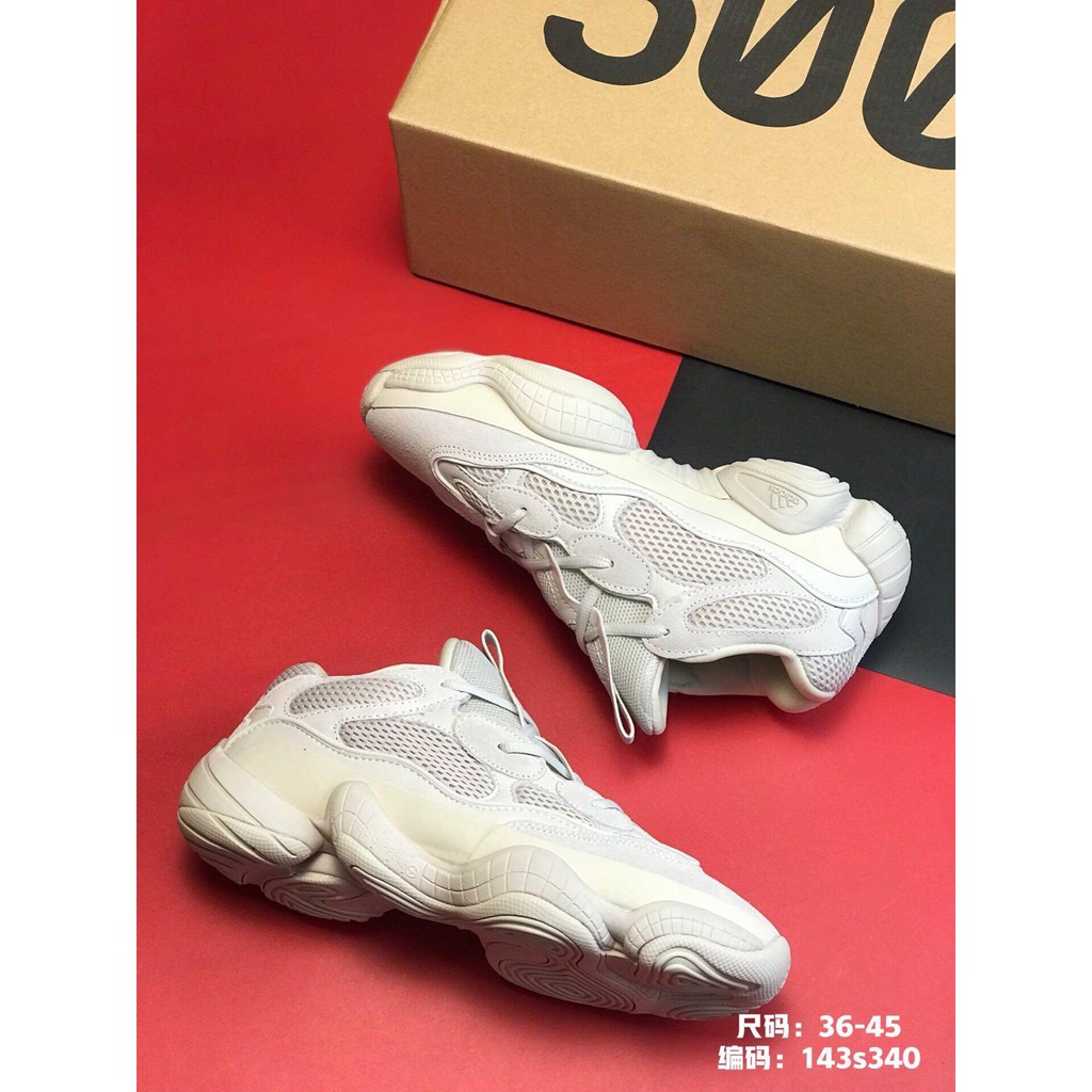 Adidas originals yeezy 500 bone white