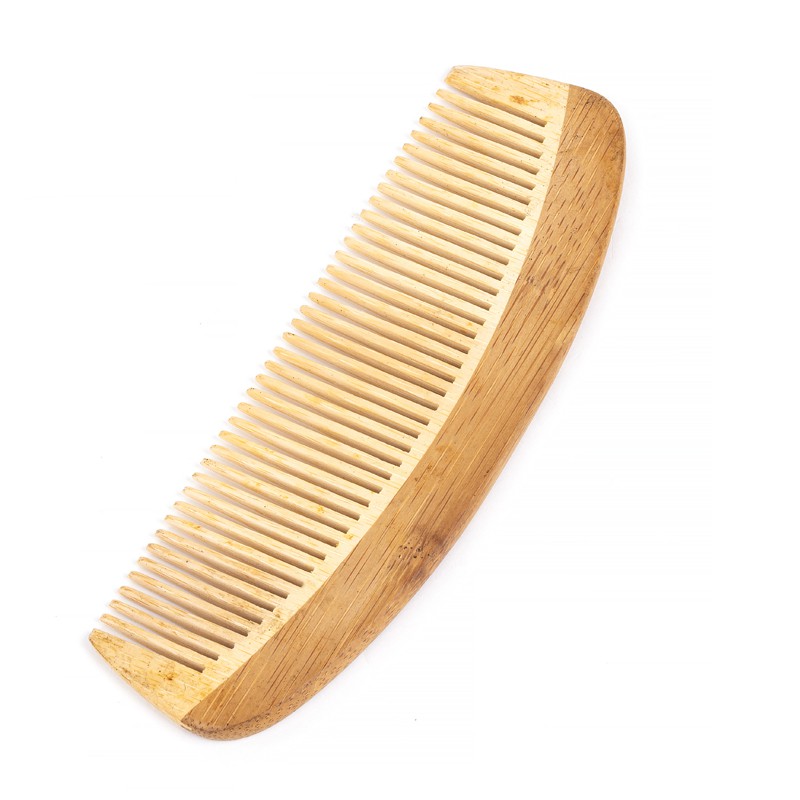 Natural Thin Teeth Bamboo Comb Anti Static Comb Barber Clipper