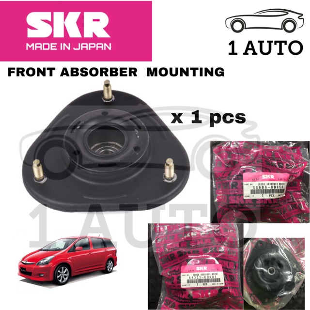 Made In Japan Skr Absorber Mounting 1pcs Toyota Wish Zne10 Ane10 Shopee Malaysia