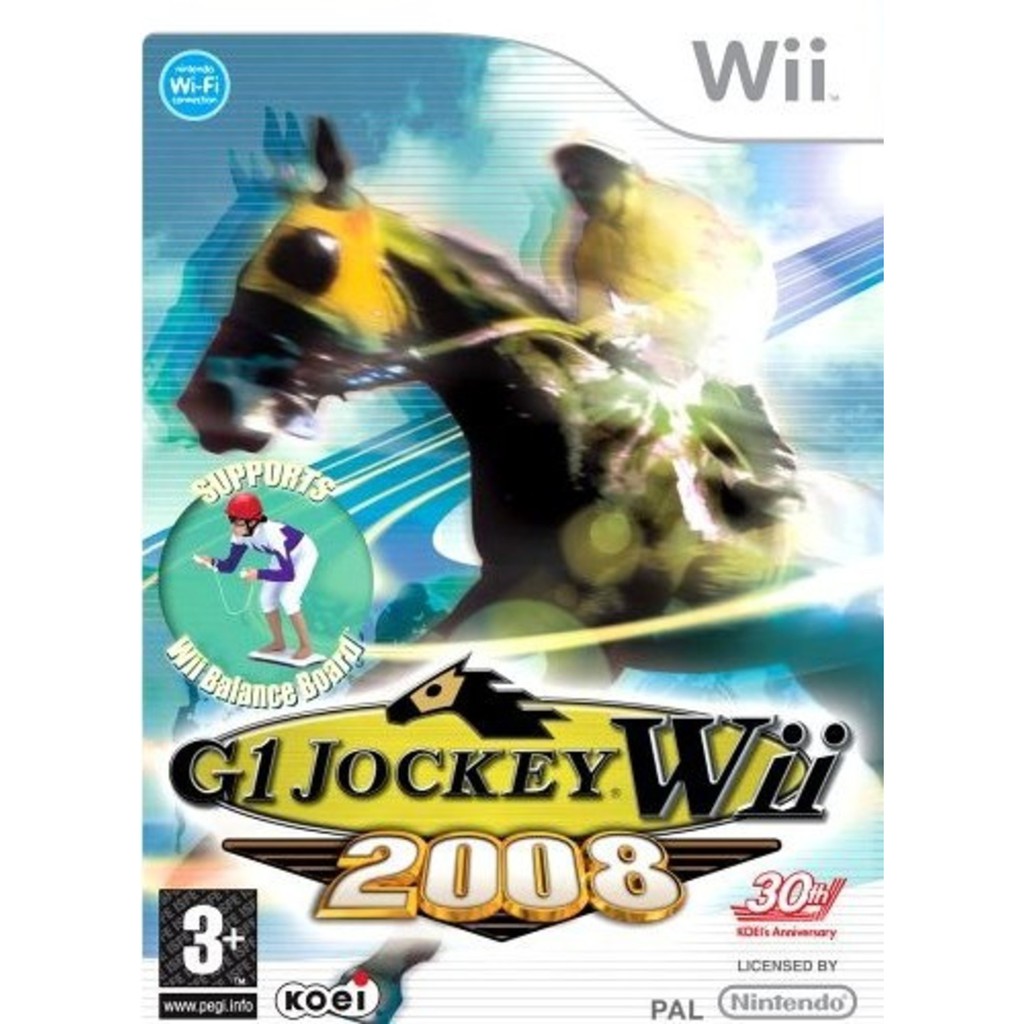 Wii Game G1 Jockey 08 Gold Dvd Disc Mod Shopee Malaysia