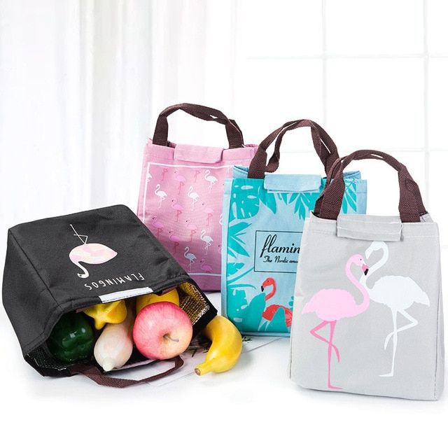 flamingo cooler bag