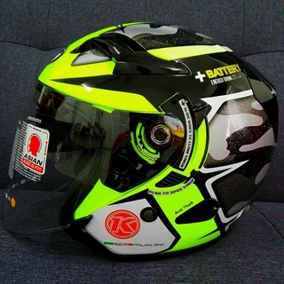 Kyt Venom Lightning Double Visor Termasuik Visor Biru Seperti Gambar Shopee Malaysia