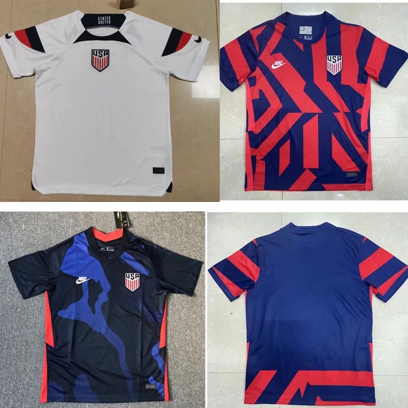 Top quality NEW 2022 U.S.A Soccer Jersey United States national team Football Uniform