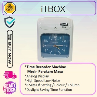 ITBOX Time Recorder Machine(i52A LITE)/Mesin Perakam Masa/打卡机