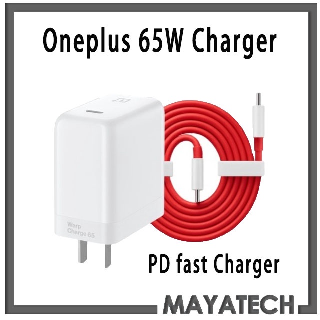 Original OnePlus 9/Oneplus 9 Pro /Oneplus 8T Warp 65W Flash Charger