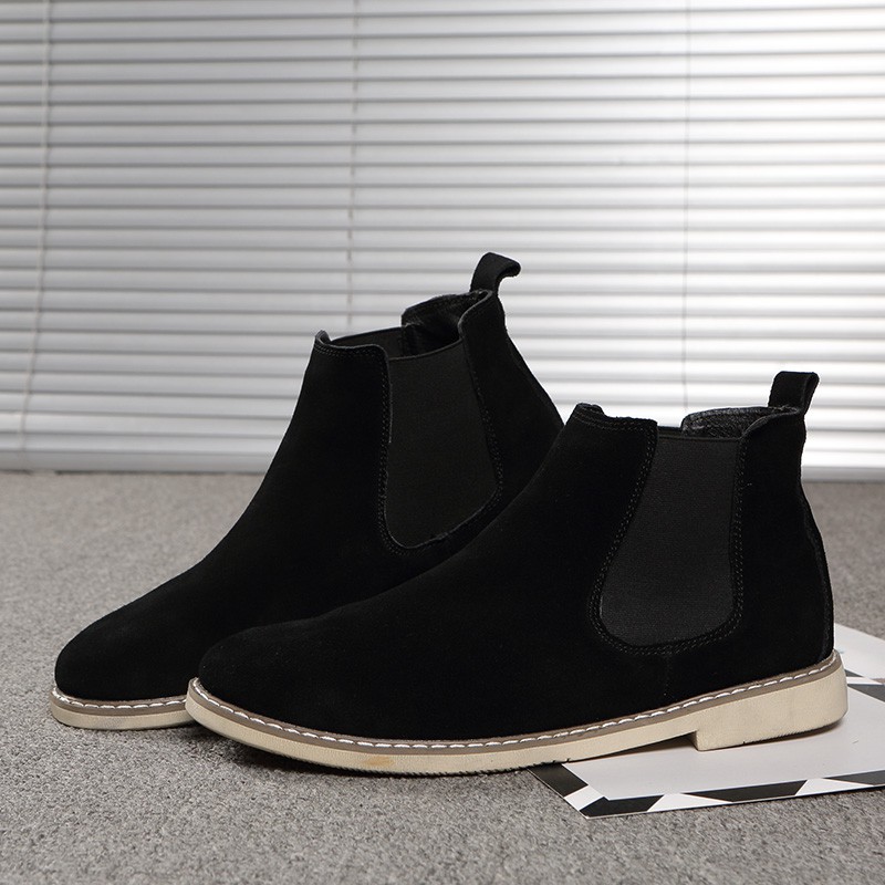 men's high heeled chelsea boots