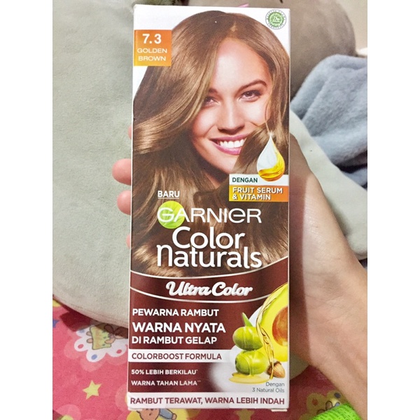 Garnier ( Pewarna Rambut Golden Brown ) 