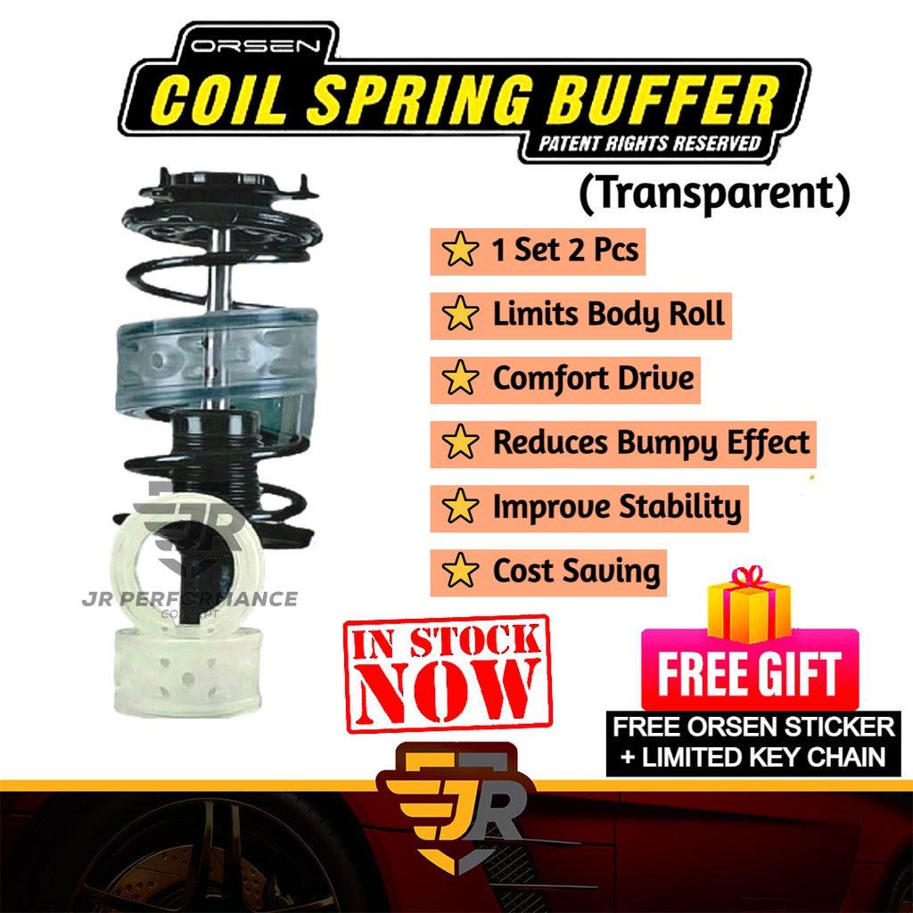 Orsen Crystal Universal Silicone Coil Spring Buffer Power Cushion