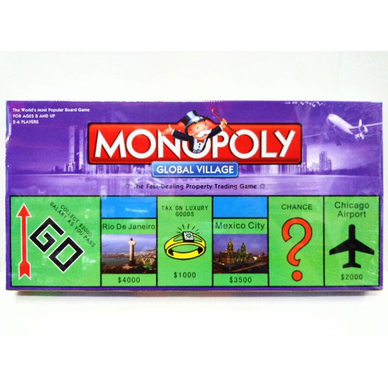 Monopoly Global Village Board Game Shopee Malaysia