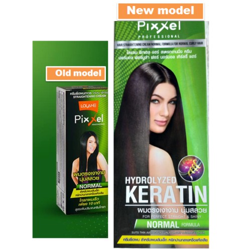 Lolane pixxel permanent hair straightening cream strong rebonding normal  hair | Shopee Malaysia