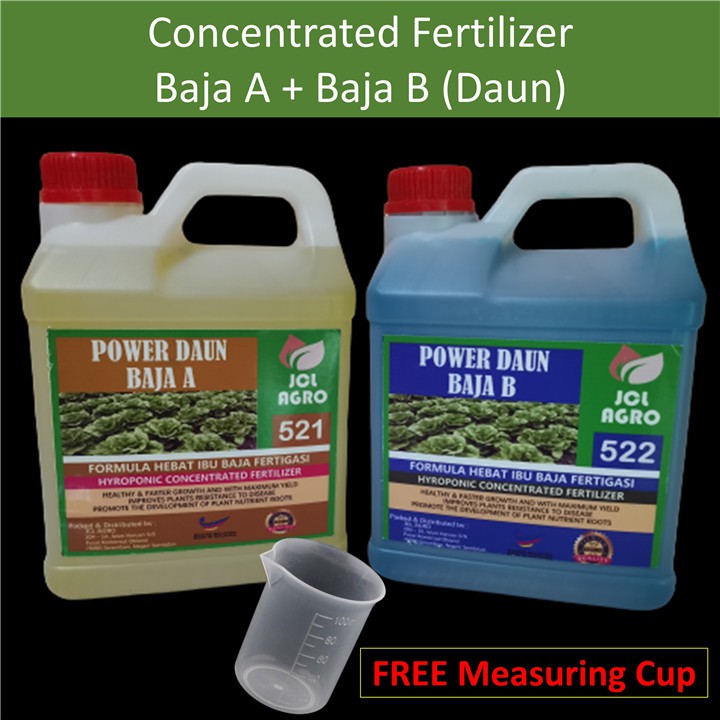 [4L] Concentrated Fertilizer / Hydroponics Fertilizer /Hydroponics ...