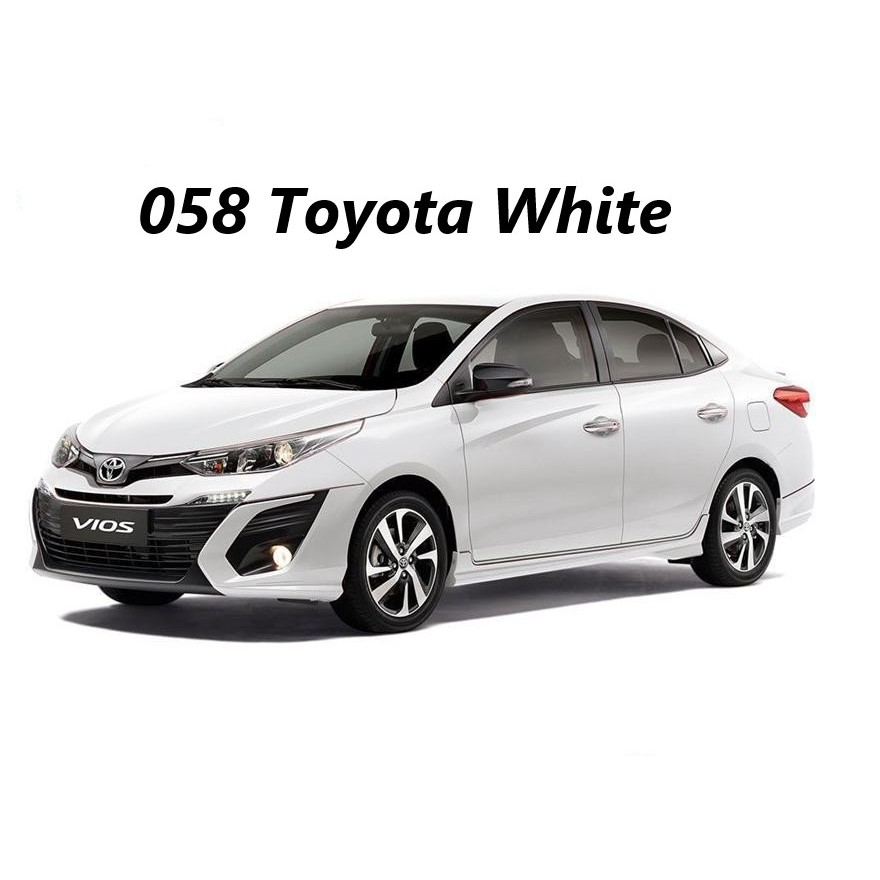 FORCE TOYOTA 058 WHITE 2K CAR PAINT Shopee Malaysia