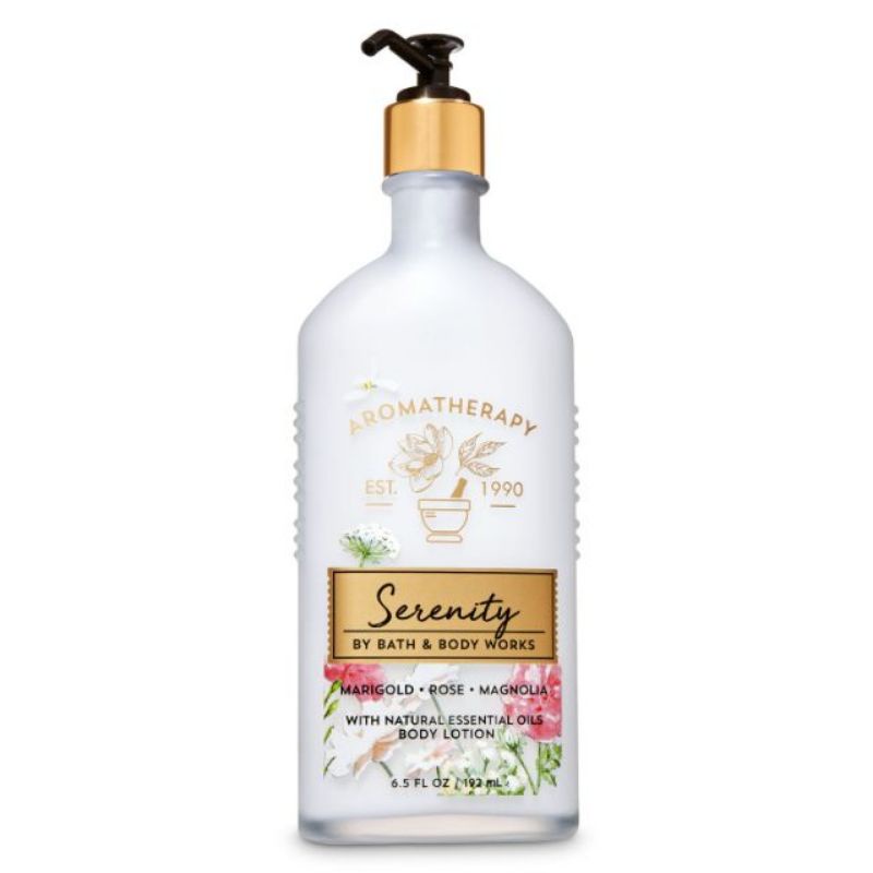 BATH AND BODY WORKS BODY LOTION AROMATHERAPY WITH ESSENTIAL OIL 192ml