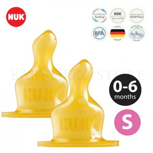 nuk rubber teat