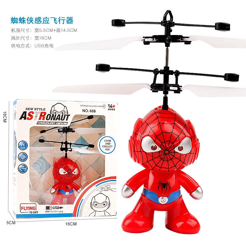 spiderman airplane toy