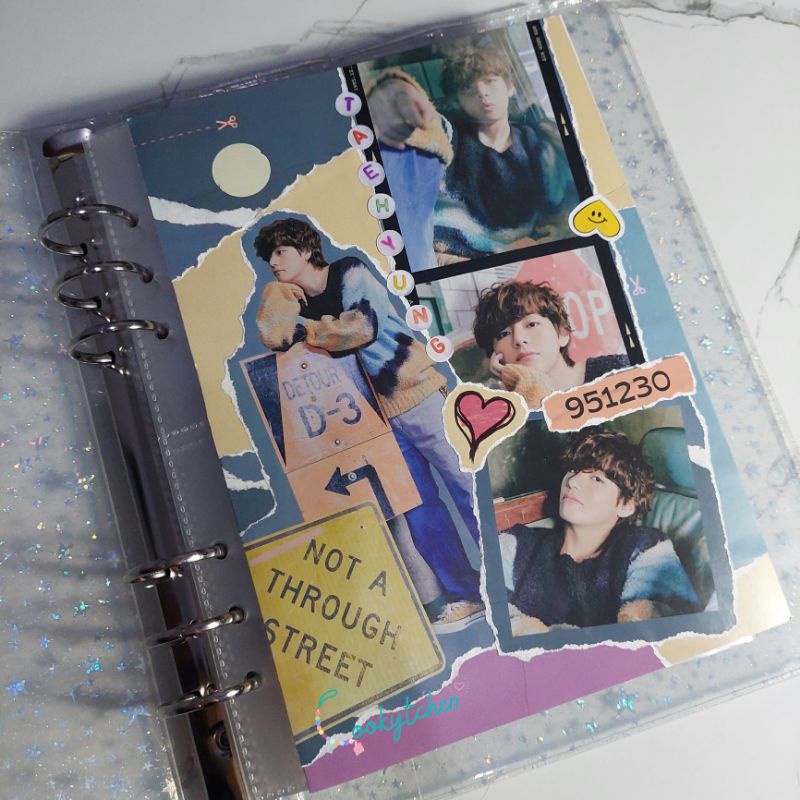 Binder Cover Deco Kit BTS A5 (Other Size custom) | Shopee Malaysia