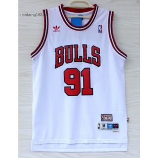 white chicago bulls jersey