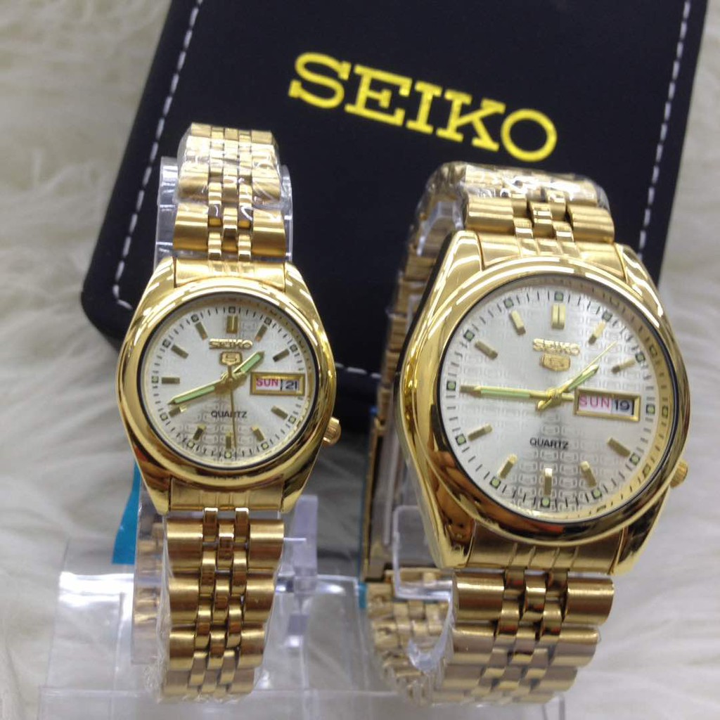 seiko 5 couple watch