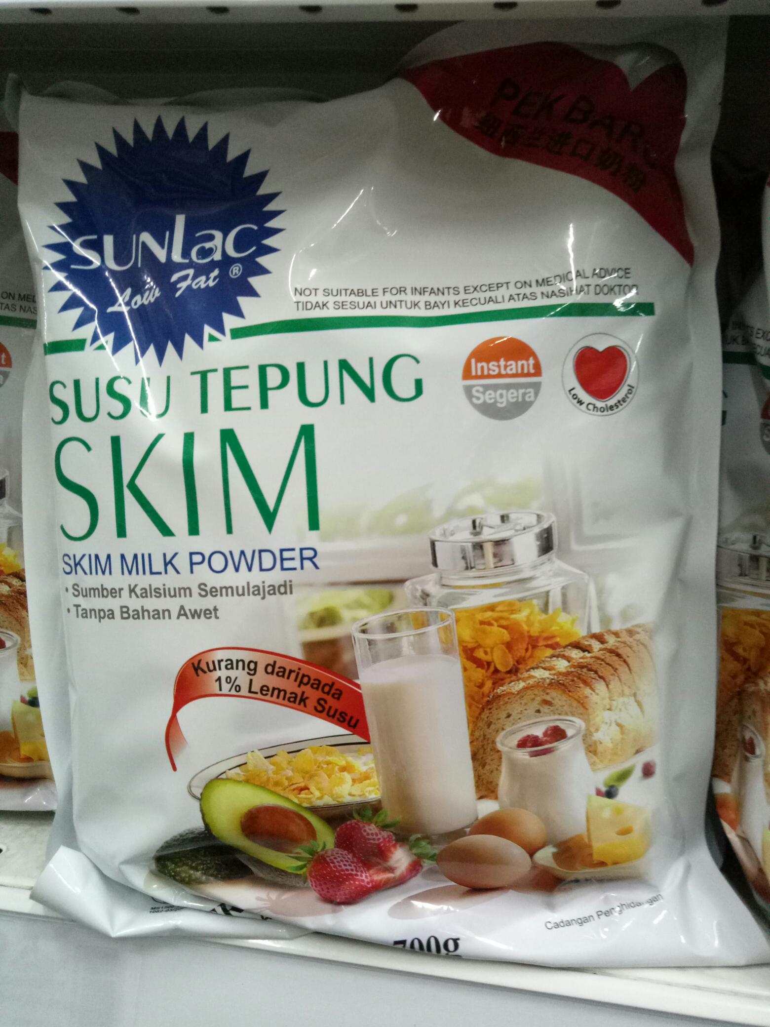 SUNLAC SKIM MILK POWDER 700G+35G / 700G / 15SACHET / 300G ...