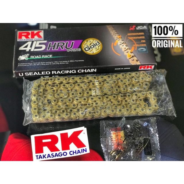 Rk Takasago Chain 415 Hru U Ring Gold Chain Shopee Malaysia