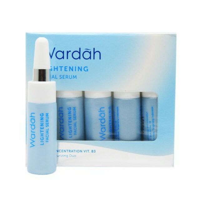 Wardah Lightening Facial Serum 5 x 5ml | Shopee Malaysia