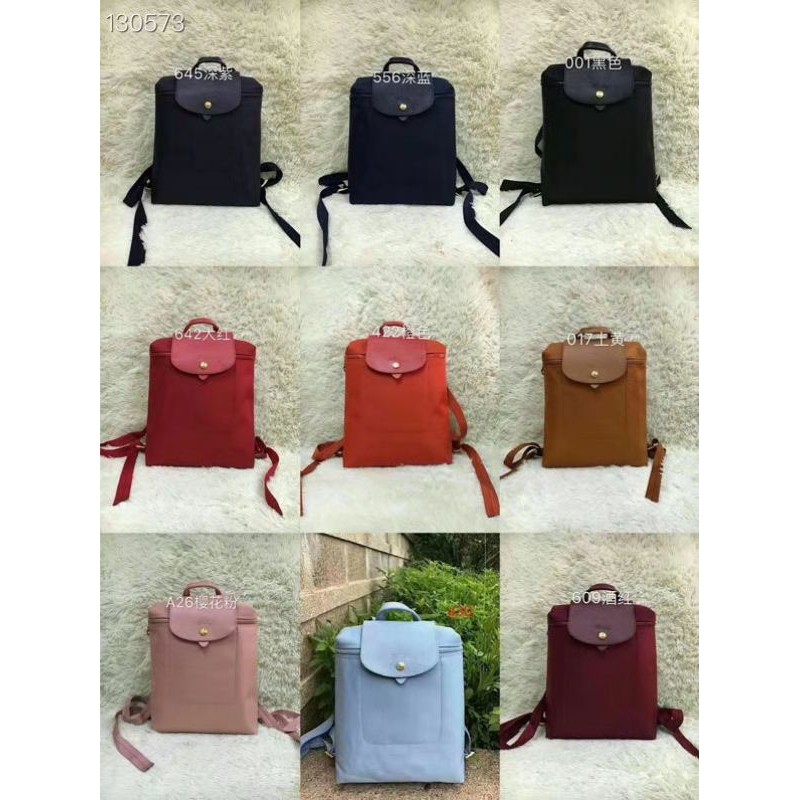 longchamp backpack colours